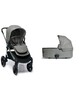 Ocarro Woven Grey Pushchair with Woven Grey Carrycot image number 1